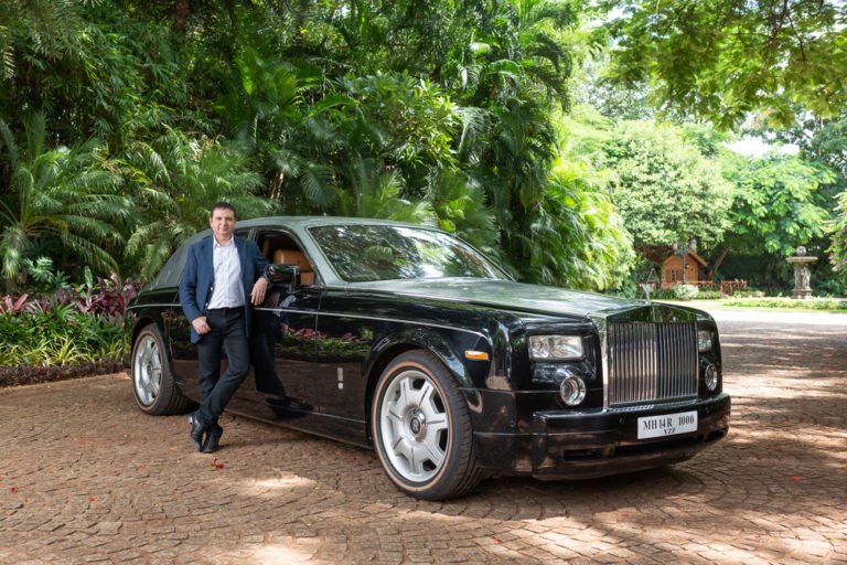 Phantom Rolls Into India. Courtesy- Yohan Poonawalla